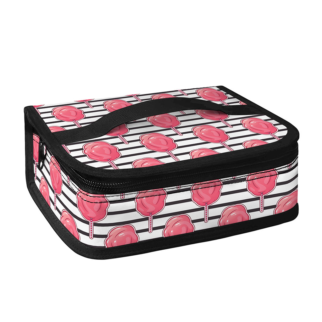 Cotton Candy Striped Pattern Print Small Lunch Bag