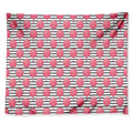 Cotton Candy Striped Pattern Print Tapestry