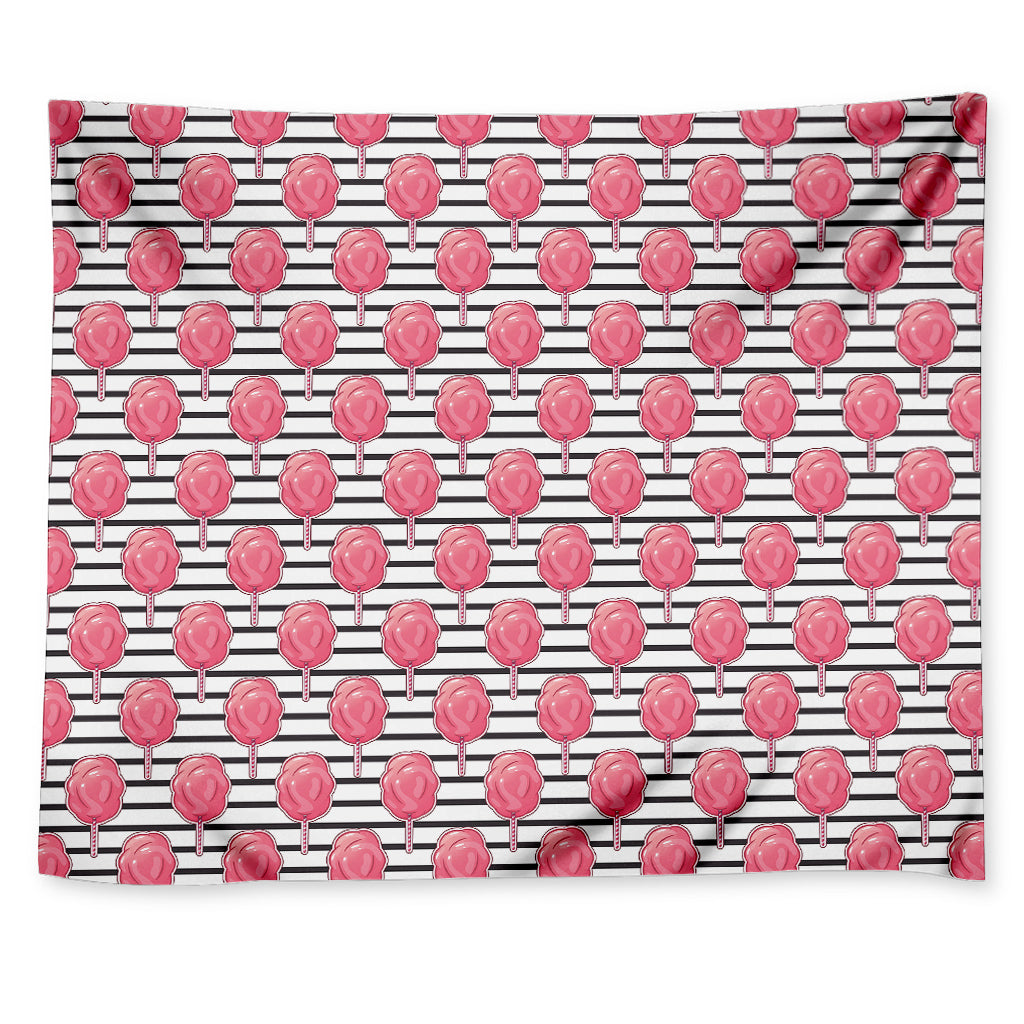 Cotton Candy Striped Pattern Print Tapestry