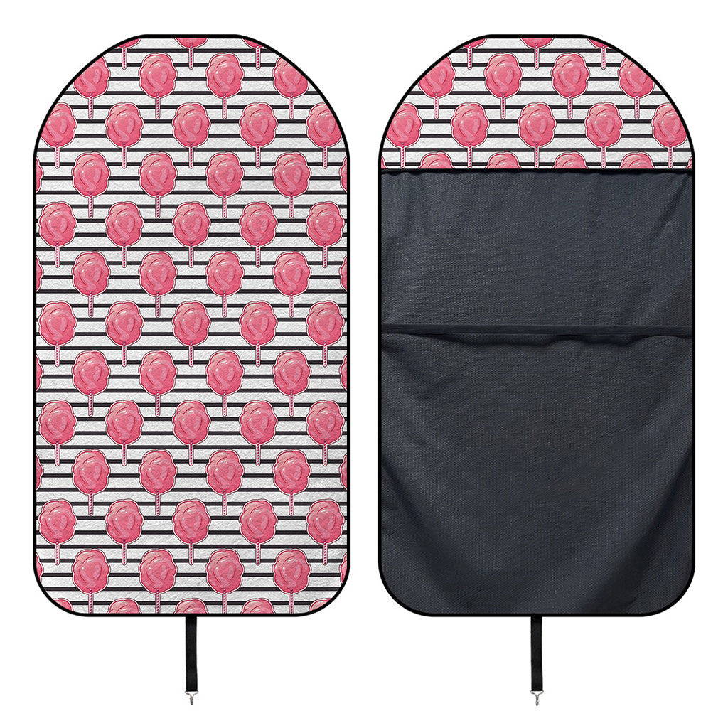Cotton Candy Striped Pattern Print Waterproof Car Seat Cover