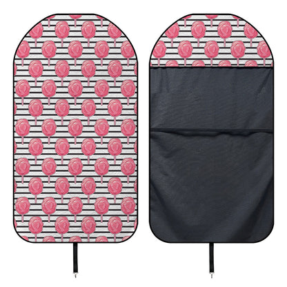 Cotton Candy Striped Pattern Print Waterproof Car Seat Cover