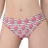 Cotton Candy Striped Pattern Print Women's Panties