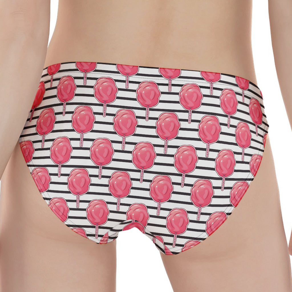 Cotton Candy Striped Pattern Print Women's Panties