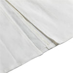 Mardi Gras Fat Tuesday Chevron Print Cotton Front Slit Maxi Skirt