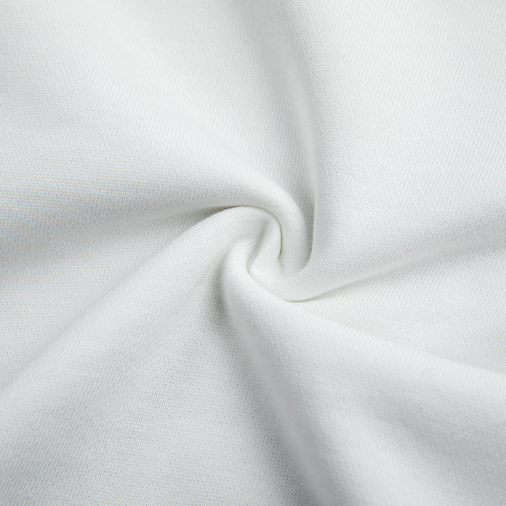 White Summer Pineapple Pattern Print Cotton Shorts
