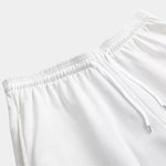 Bitcoin Crypto Symbol Print Cotton Shorts