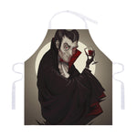 Count Dracula Print Adjustable Apron
