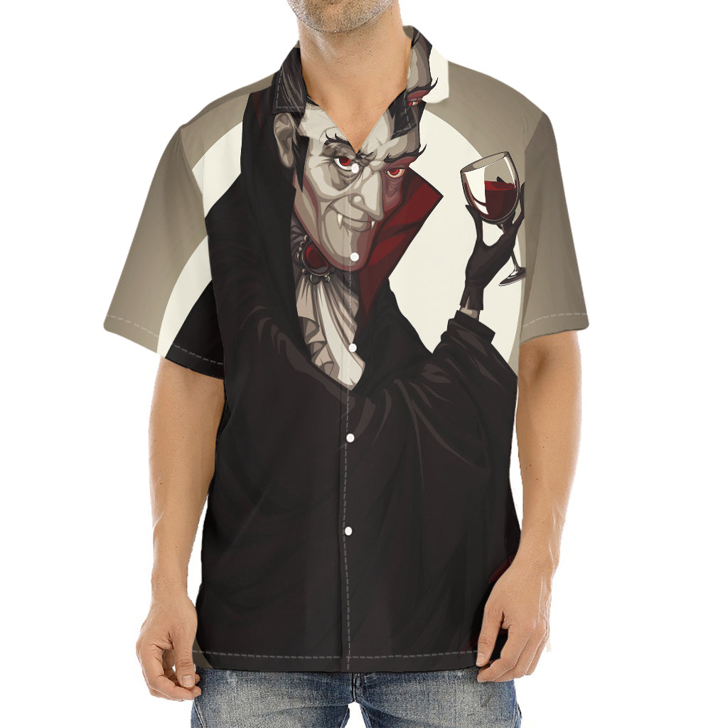 Count Dracula Print Aloha Shirt