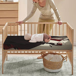 Count Dracula Print Baby Crib Sheet