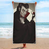 Count Dracula Print Beach Towel