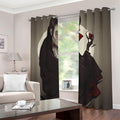 Count Dracula Print Dimout Grommet Curtains