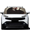 Count Dracula Print Car Windshield Snow Cover