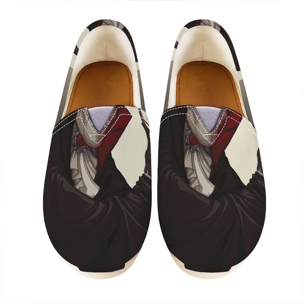 Count Dracula Print Casual Shoes