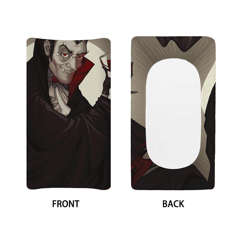Count Dracula Print Changing Pad Cover