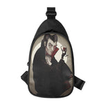 Count Dracula Print Chest Bag