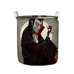 Count Dracula Print Collapsible Laundry Basket