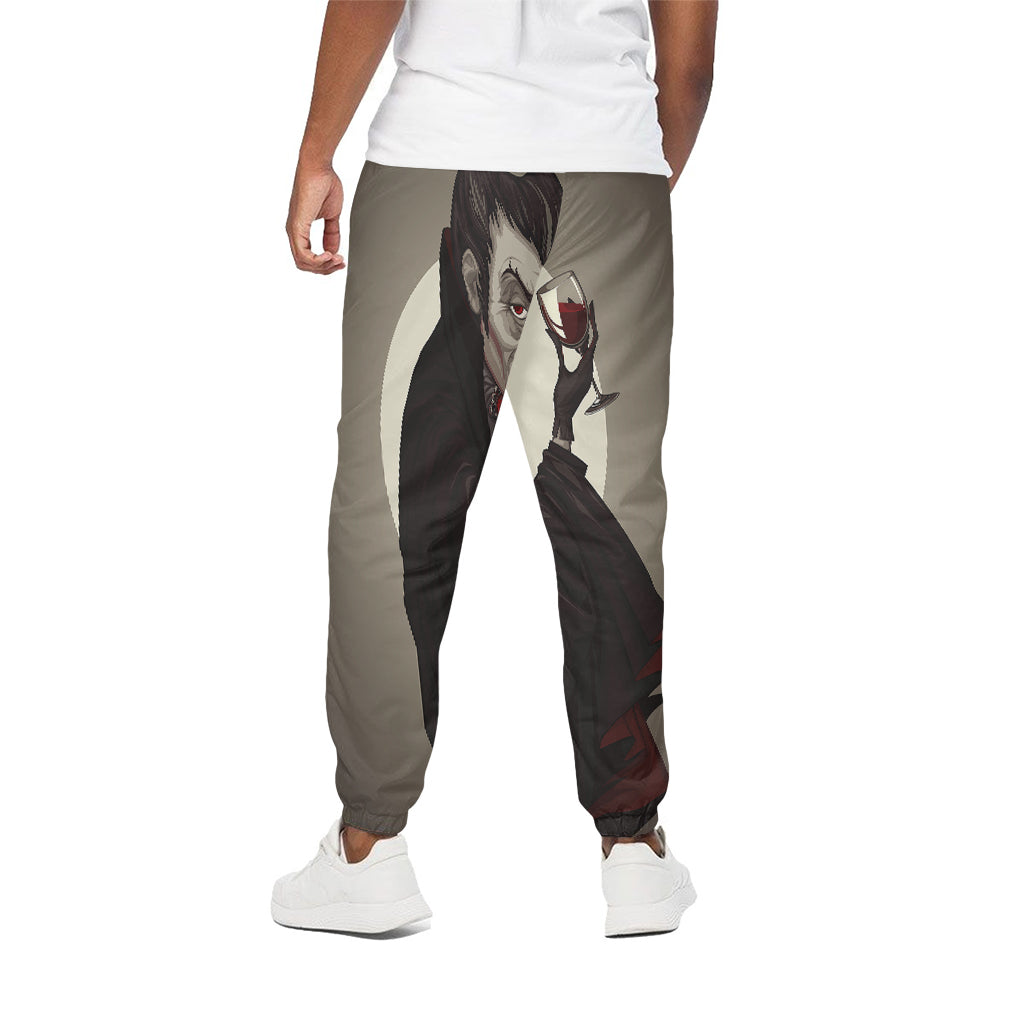 Count Dracula Print Cotton Pants