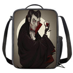 Count Dracula Print Crossbody Lunch Bag