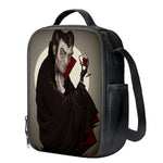 Count Dracula Print Crossbody Lunch Bag