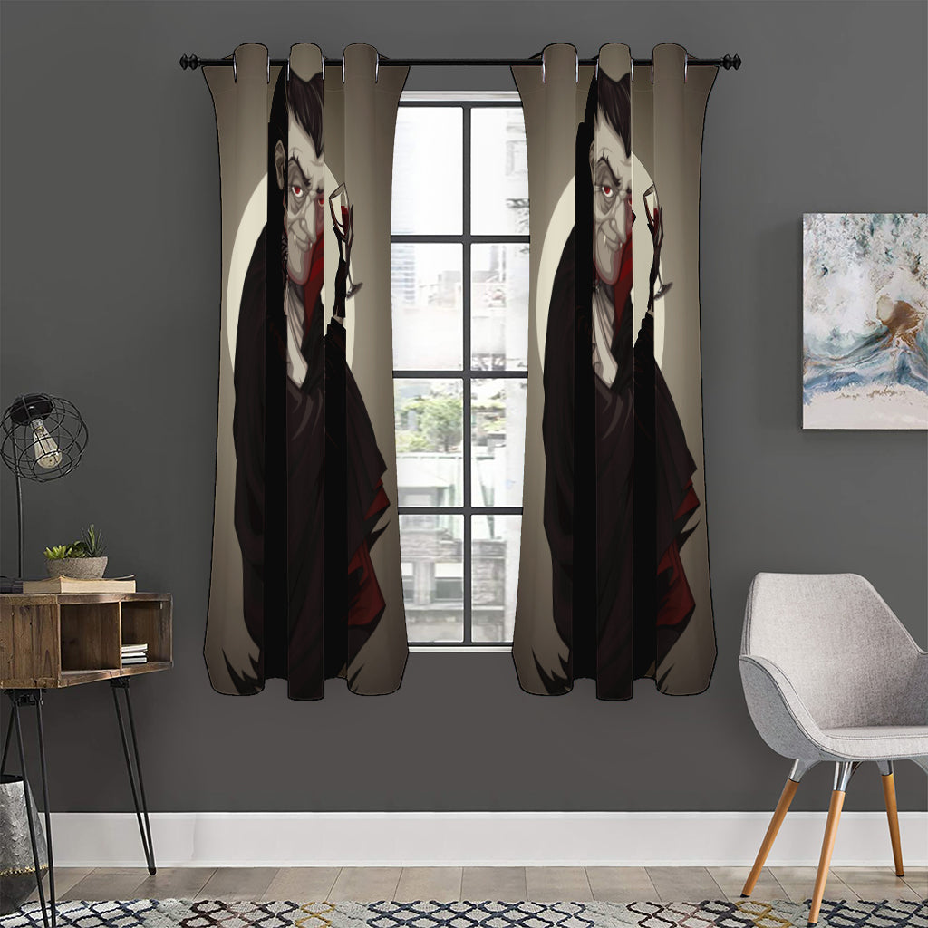 Count Dracula Print Curtain