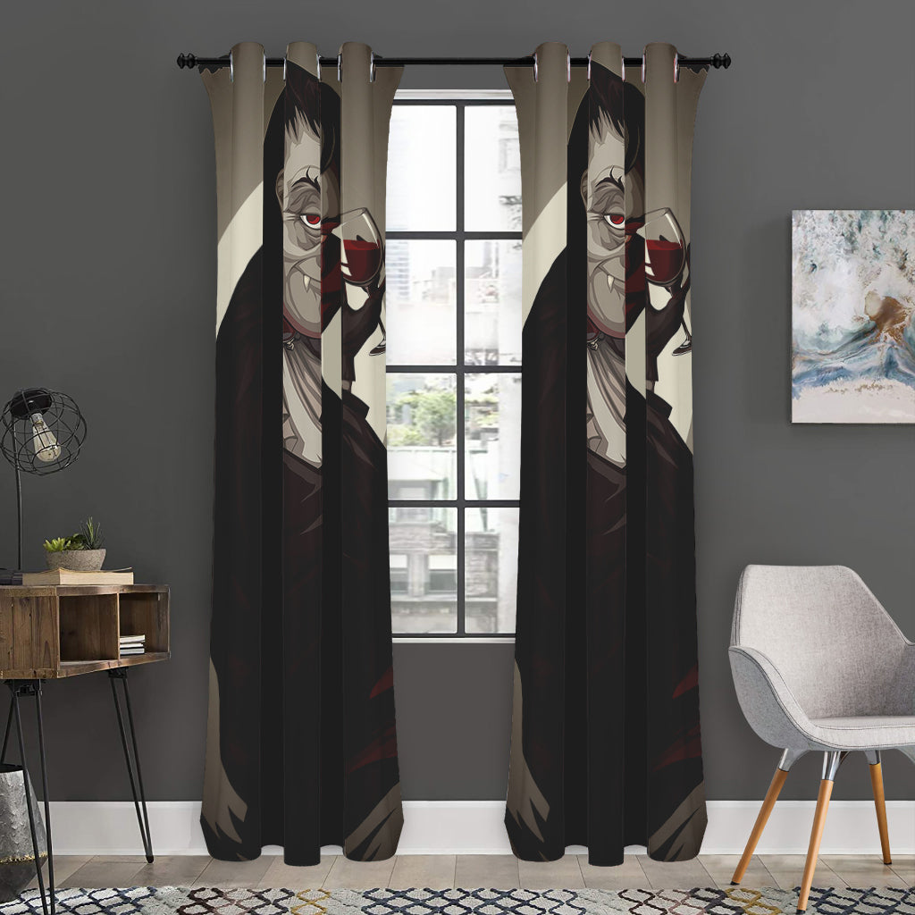 Count Dracula Print Curtain