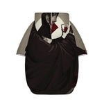 Count Dracula Print Dog Zip Up Hoodie