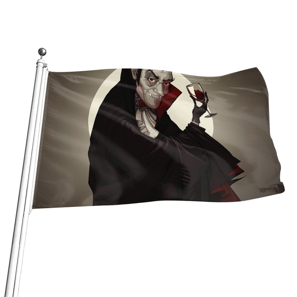 Count Dracula Print Flag