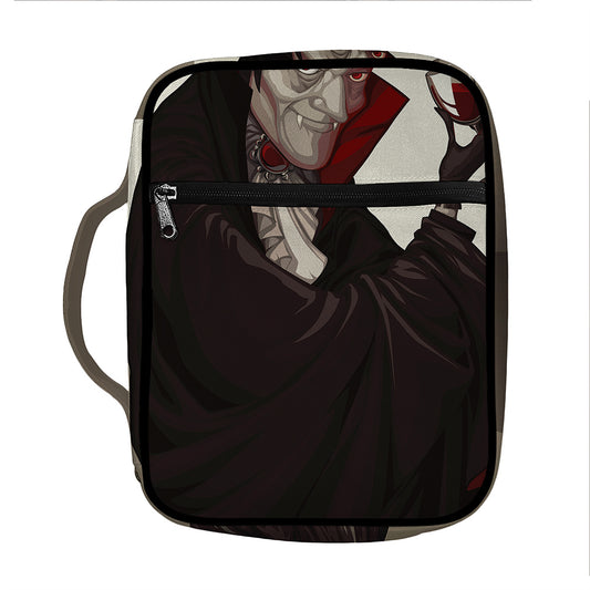 Count Dracula Print Front Pocket Bible Bag