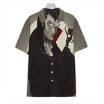 Count Dracula Print Hawaiian Shirt