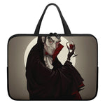 Count Dracula Print Laptop Sleeve With Handle