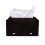 Count Dracula Print Leather Tissue Box Cover