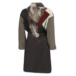Count Dracula Print Men's Bathrobe