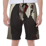 Count Dracula Print Men's Beach Shorts