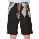 Count Dracula Print Men's Beach Shorts