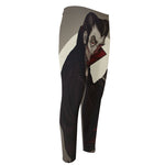 Count Dracula Print Men's Compression Pants