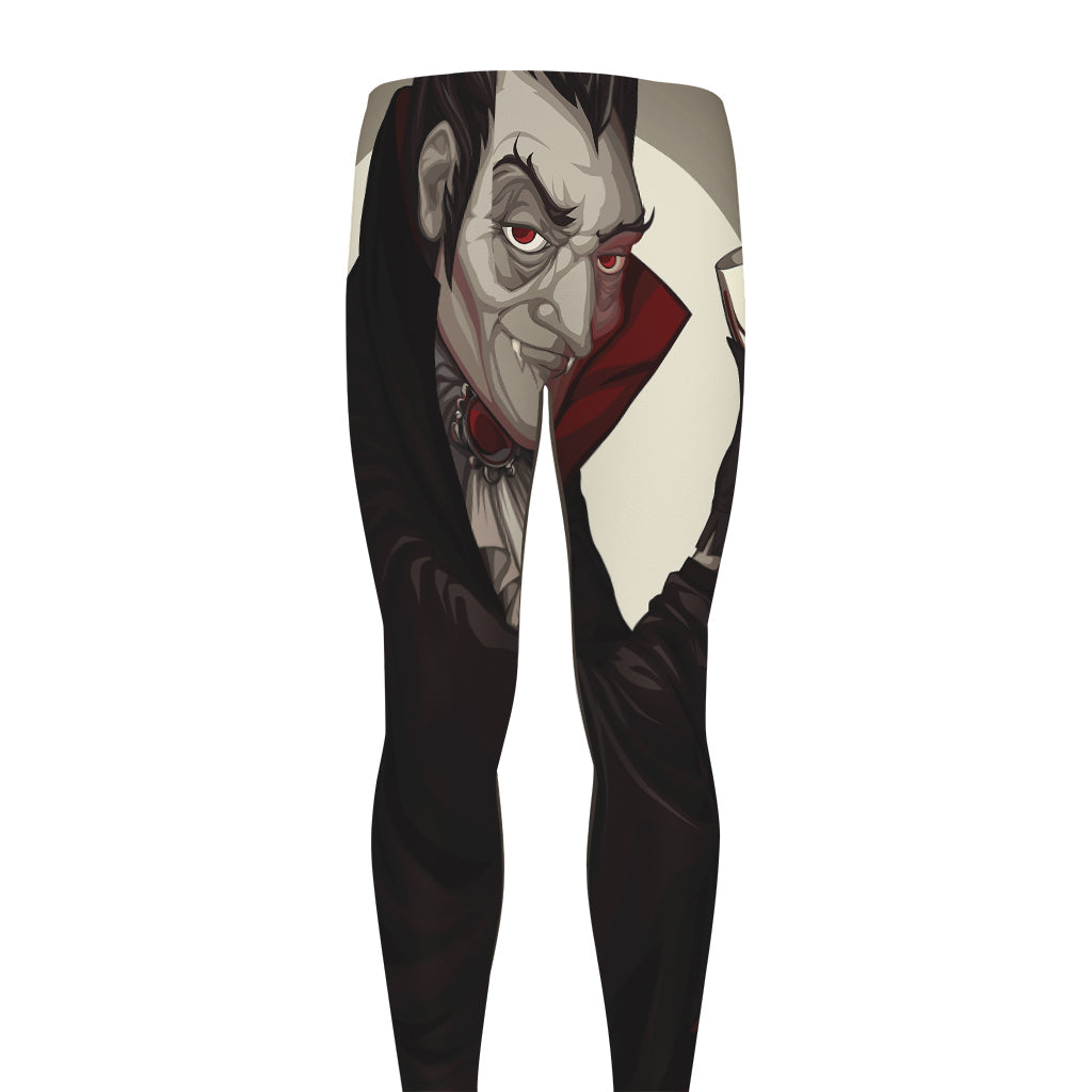 Count Dracula Print Men's leggings