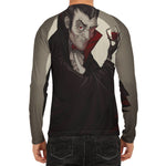 Count Dracula Print Men's Long Sleeve Rash Guard