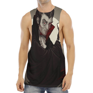 Count Dracula Print Men's Muscle Tank Top