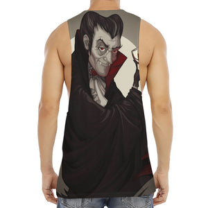 Count Dracula Print Men's Muscle Tank Top