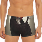 Count Dracula Print Men's Short Boxer Briefs