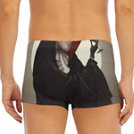 Count Dracula Print Men's Short Boxer Briefs