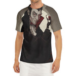 Count Dracula Print Men's Short Sleeve Rash Guard