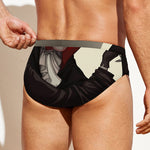 Count Dracula Print Men's Swim Briefs