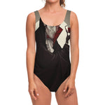 Count Dracula Print One Piece Swimsuit