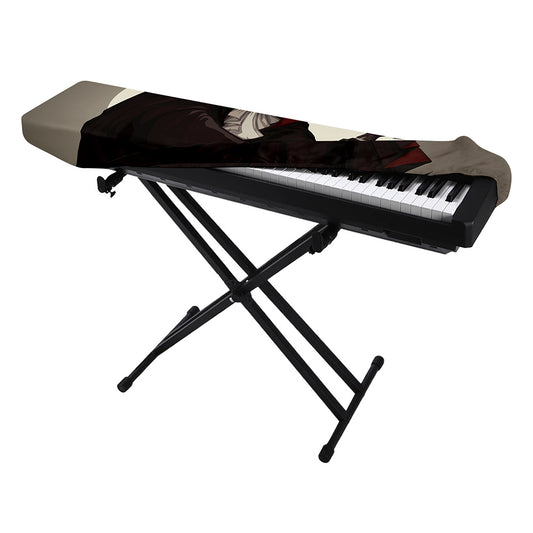 Count Dracula Print Piano Keyboard Cover