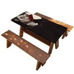 Count Dracula Print Picnic Table Cover
