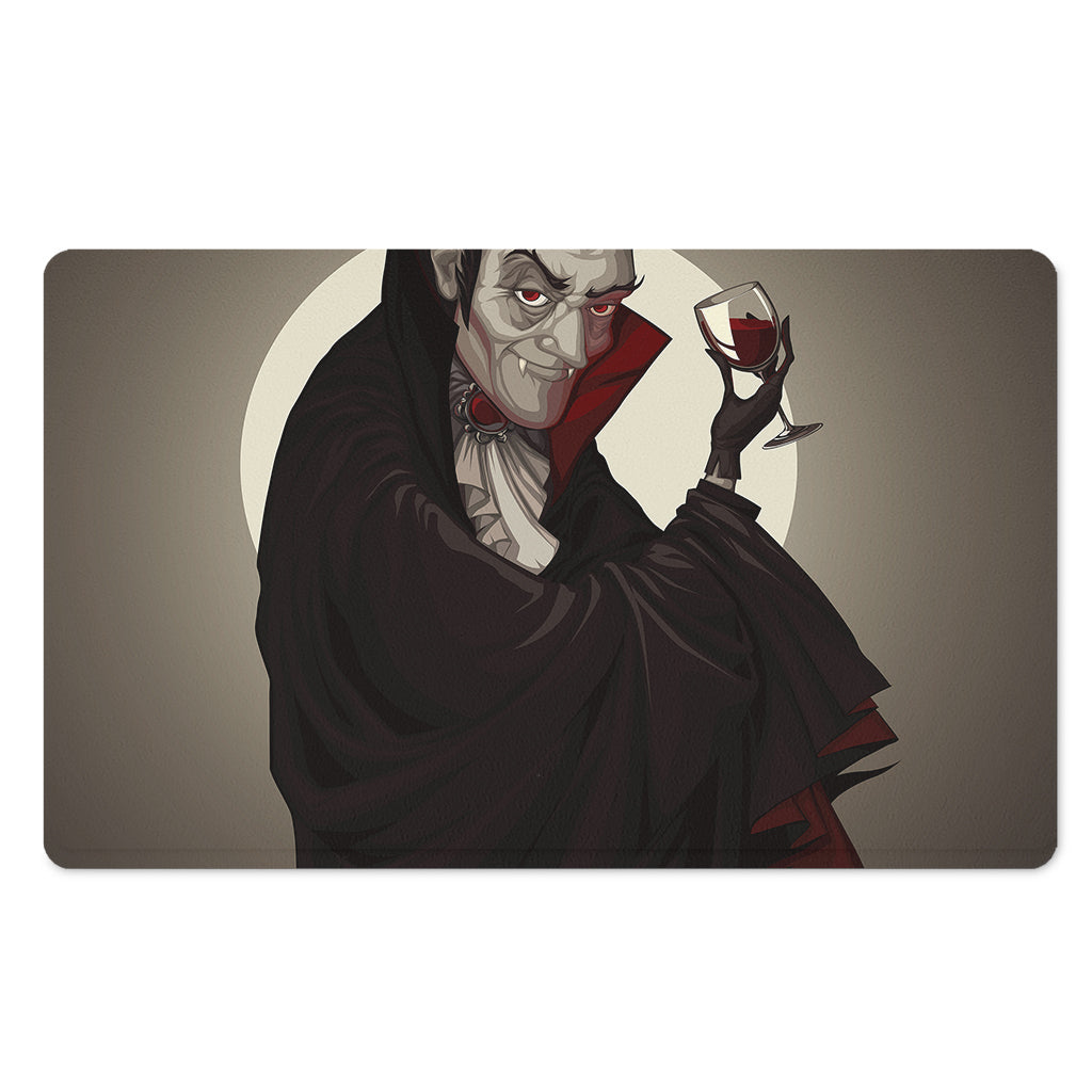 Count Dracula Print Polyester Doormat