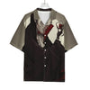 Count Dracula Print Rayon Hawaiian Shirt