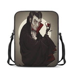 Count Dracula Print Rectangular Crossbody Bag