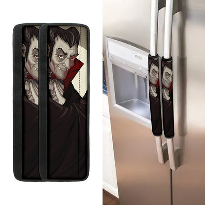 Count Dracula Print Refrigerator Handle Covers